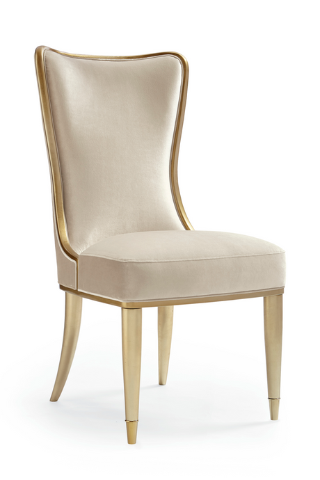 Cream Velvet Dining Chair | Caracole | Oroa.com