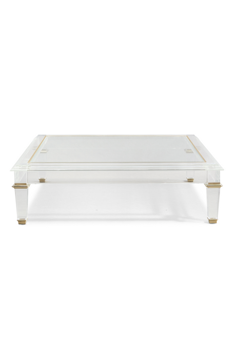 Modern Clear Cocktail Table | Caracole Pierre | Oroa.com