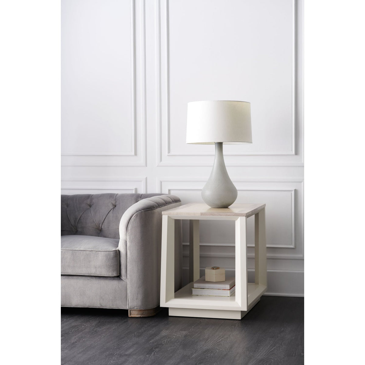 Gray Tufted Sofa | Caracole Tuft