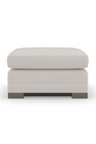Chenille Modern Ottoman | Caracole Deep Retreat | Oroa.com