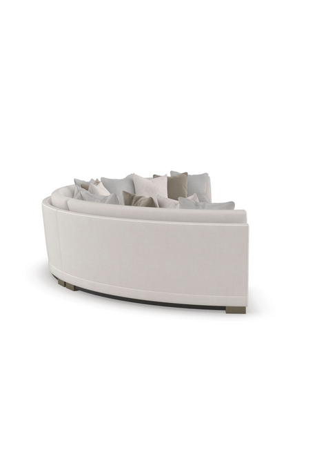 Modern Chenille Modular Sofa | Caracole Deep Retreat | Oroa.com