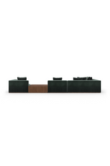 Black Sectional Sofa with Chaise | Caracole Bello | Oroa.com