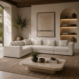 Cream 5-Piece Sectional Sofa | Caracole Bello