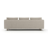 White Chenille Sofa  | Caracole Altura