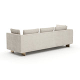 White Chenille Sofa  | Caracole Altura