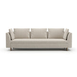 White Chenille Sofa  | Caracole Altura