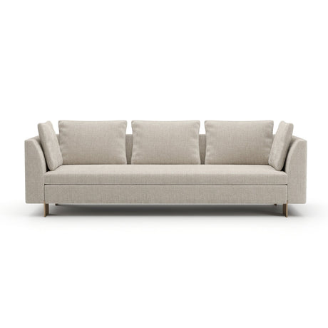 White Chenille Sofa  | Caracole Altura