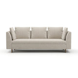 White Chenille Sofa  | Caracole Altura