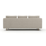 White Chenille Sofa  | Caracole Altura