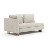 White Chenille Loveseat | Caracole Altura