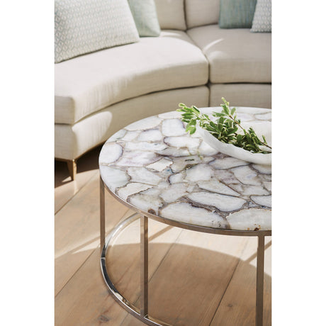 Wavy Quilted Sectional Sofa | Caracole Under Currents