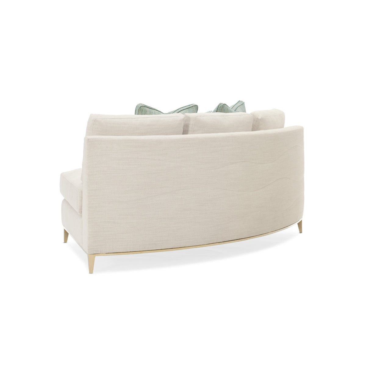 Wavy Quilted Sectional Sofa | Caracole Under Currents