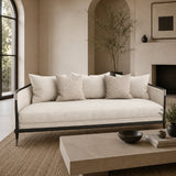 Ivory Linen Sofa | Caracole Splash Of Flash