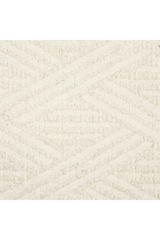 White Chenille Modular Chair | Caracole Lounge Around | Oroa.com