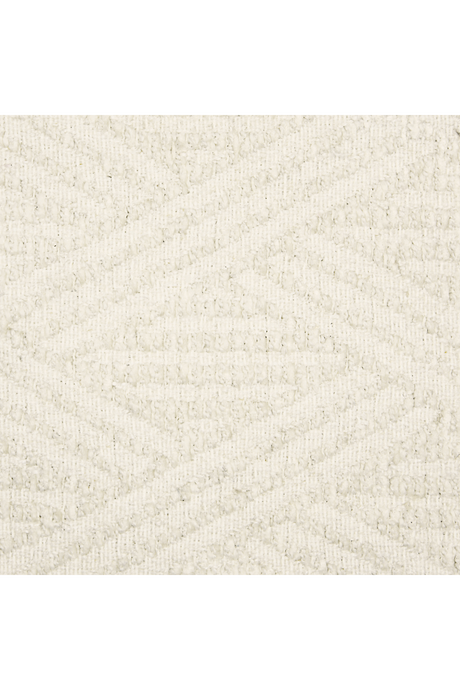 White Chenille Modular Chair | Caracole Lounge Around | Oroa.com