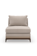 Taupe Modern Sectional Sofa | Caracole Archipelago | Oroa.com