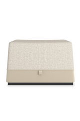 Gray Tweed Ottoman | Caracole Et Voila | Oroa.com