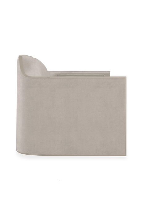 Velvet Angular Sofa | Caracole The Cat's Meow | Oroa.com