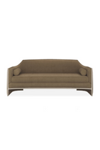 Velvet Angular Sofa | Caracole The Cat's Meow | Oroa.com