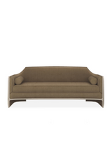 Velvet Angular Sofa | Caracole The Cat's Meow | Oroa.com