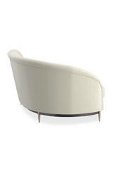 White Velvet Sectional Sofa | Caracole Three's Company | Oroa.com