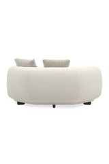 Ivory Linen Sectional Chair | Caracole Lumi | Oroa.com