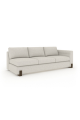 Woven Fabric Single-Armed Sofa | Caracole Counter Balance | Oroa.com