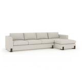 Beige Woven Chaise Lounge L | Caracole Counter Balance