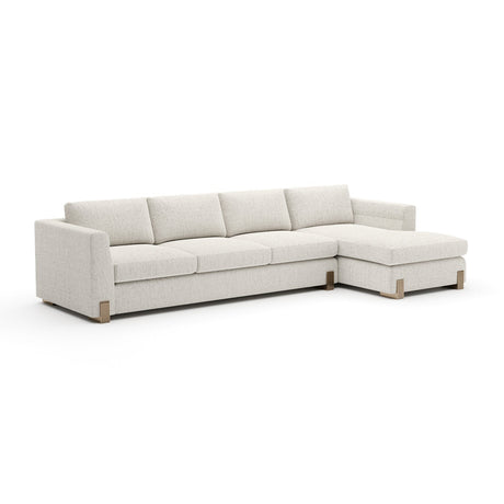 Beige Woven Chaise Lounge L | Caracole Counter Balance