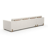 Beige Woven Chaise Lounge L | Caracole Counter Balance