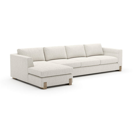 Beige Woven Chaise Lounge L | Caracole Counter Balance