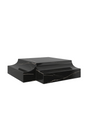 Black Marble Corner Wedge Base | Caracole Overlap | Oroa.com