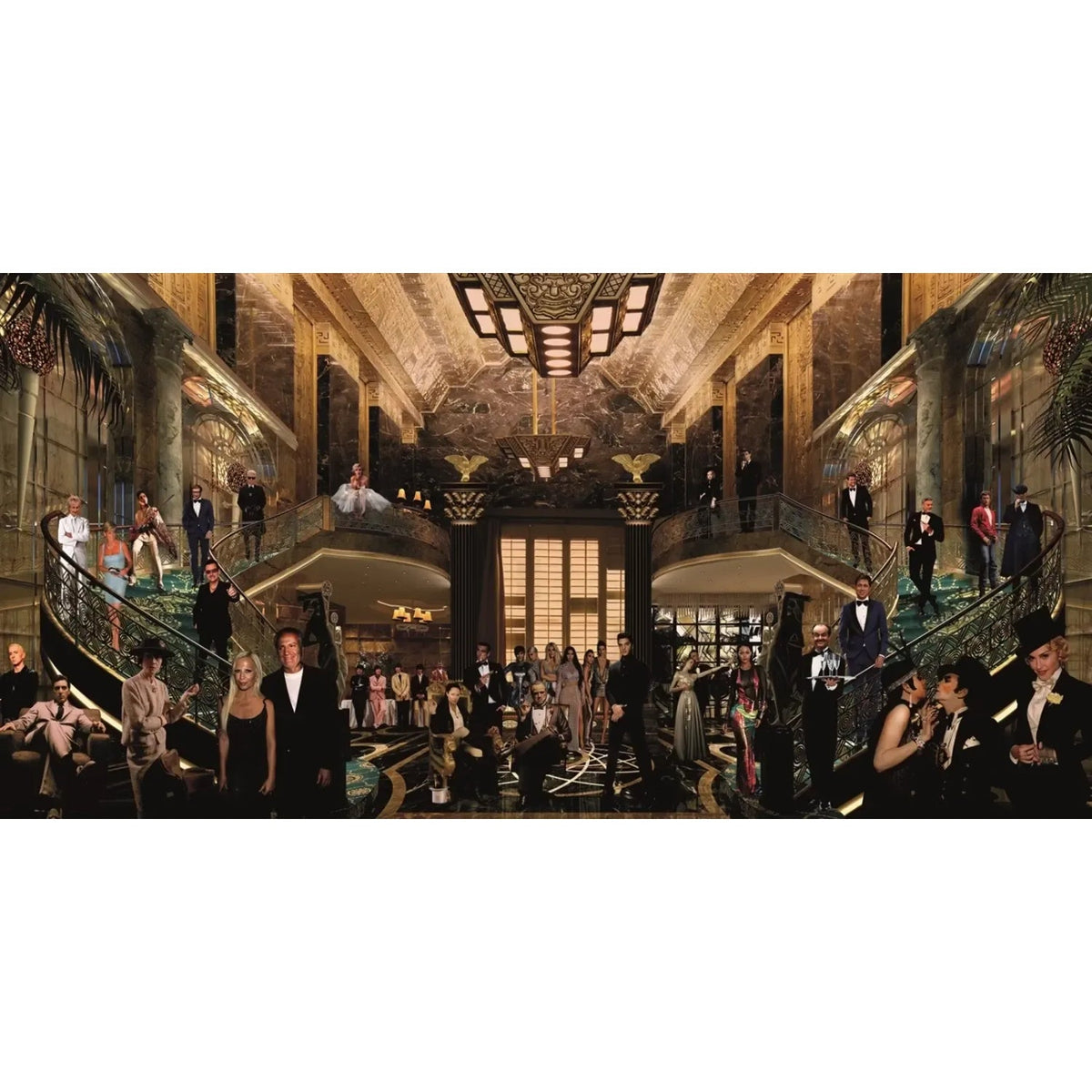 Party Of The Century Cultural Icons photographic art print by Cobra Art