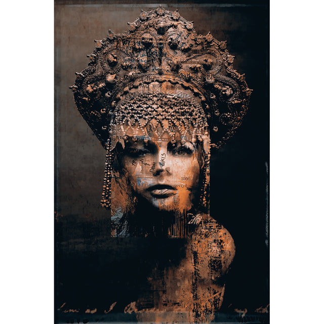 Look For You Copper Tiara photographic art print by Cobra Art
