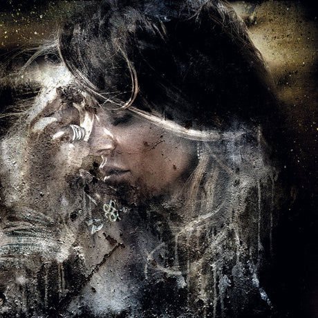 Moment in Time Weathered Side Portrait photographic art print by Cobra Art