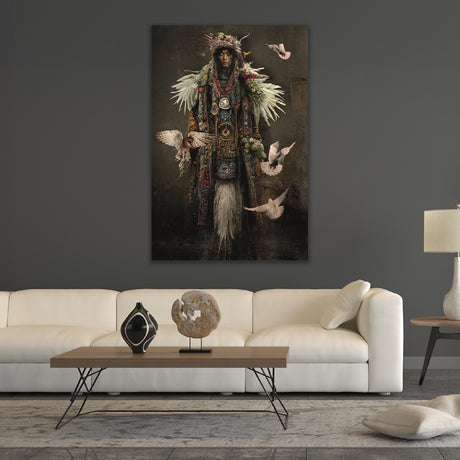 Modern European furniture - Elaborately Dressed Figure Photographic Art - www.oroa.com
