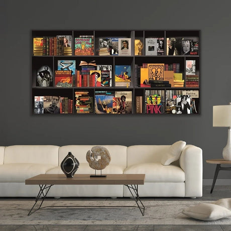My Life in a Nutshell Pop-Art Collage Wall Art art print by Cobra Art, alternate view 2
