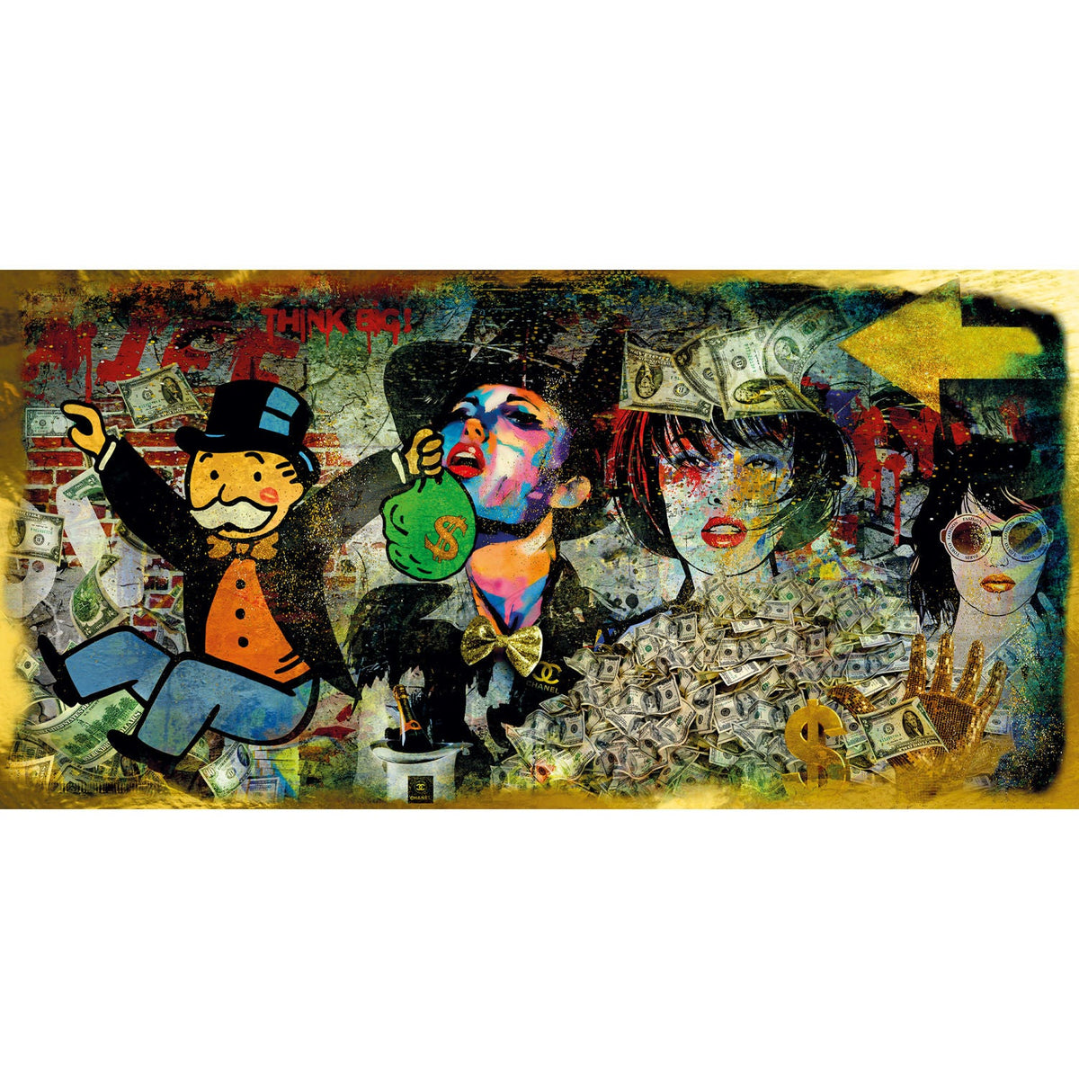 Think Big Pop Style photographic art print by Cobra Art