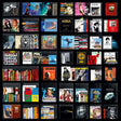 Books 3 Black Bookshelf photographic art print by Cobra Art