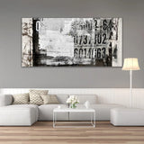 Gray & White Abstract Art art print by Cobra Art, alternate view 2