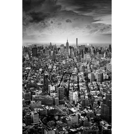 Manhattan WTC, 103th Floor Monochromatic City View photographic art print by Cobra Art