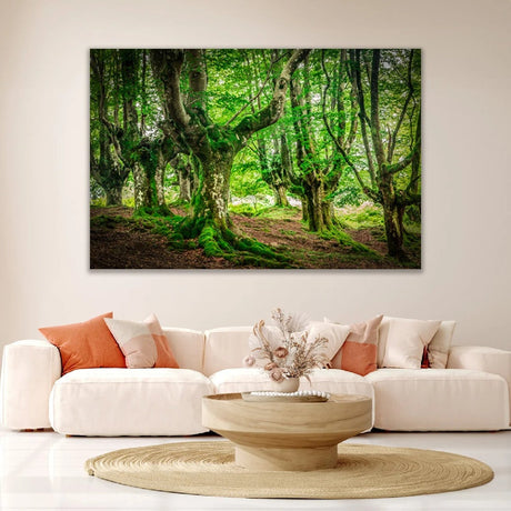 Forest of North Spain Lush Woodland photographic art print by Cobra Art, alternate view 2