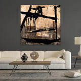 Painter Distressed Style Abstract photographic art print by Cobra Art, alternate view 2