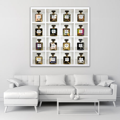 Scent of Life II Luxury Perfume Collage photographic art print by Cobra Art, alternate view 2