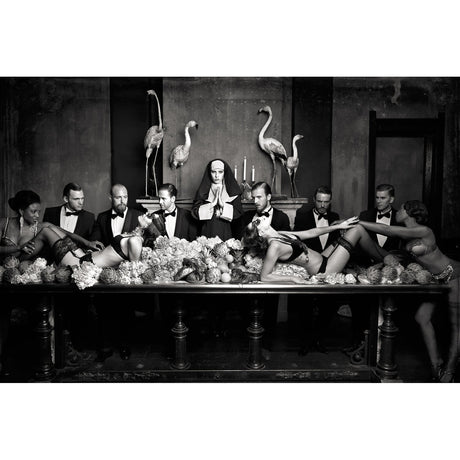 Preaching Desire Black & White photographic art print by Cobra Art