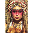 The Warrior Modern Tribal Woman photographic art print by Cobra Art