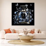 Blue Harmony Flowery Perfume photographic art print by Cobra Art, alternate view 2