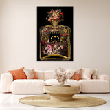 Modern European furniture - Blossoming Perfume Bottle Photographic Art - www.oroa.com