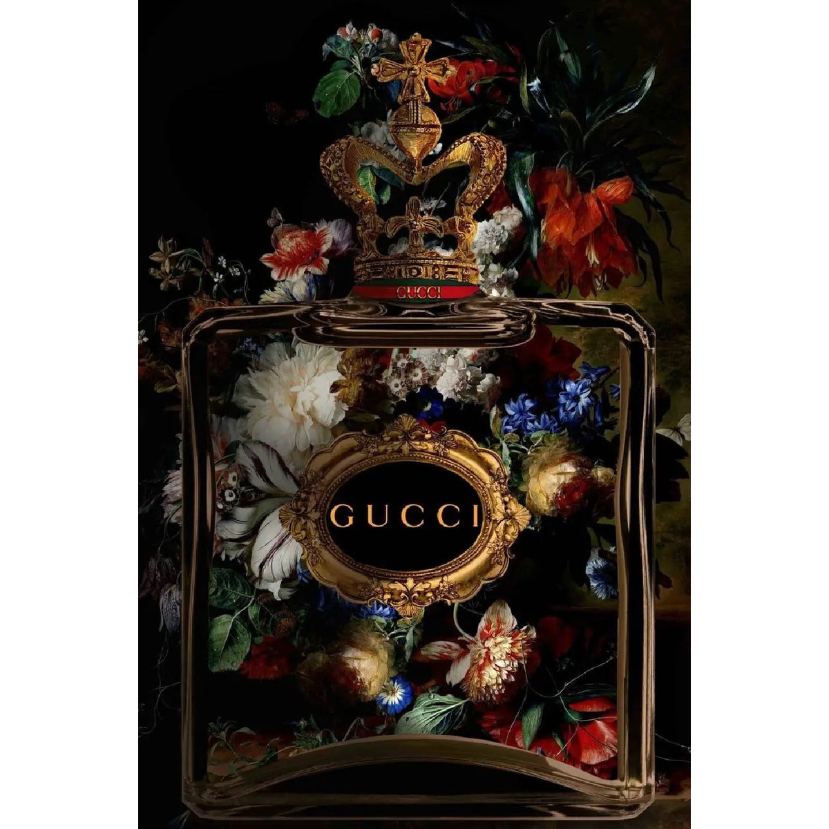 Modern European furniture - Flower-Filled Perfume Photographic Art - www.oroa.com