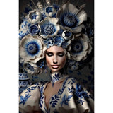 Modern European furniture - Flower Headpiece Photographic Art - www.oroa.com